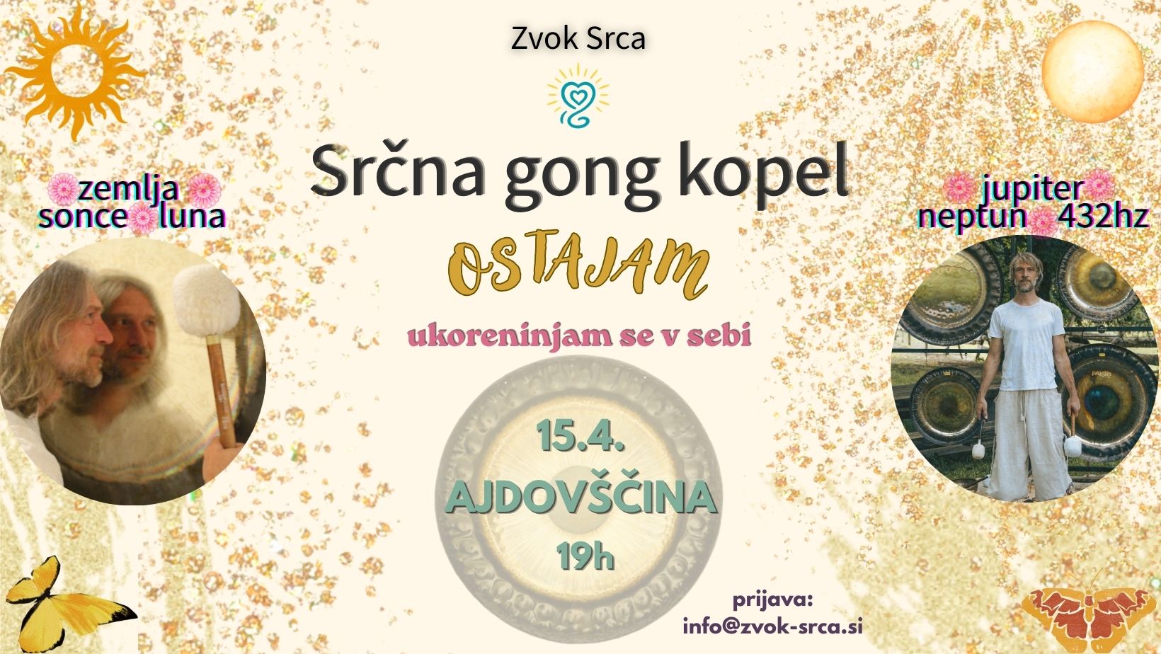 Srčna Gong Kopel - OSTAJAM I Ajdovščina 15.4.